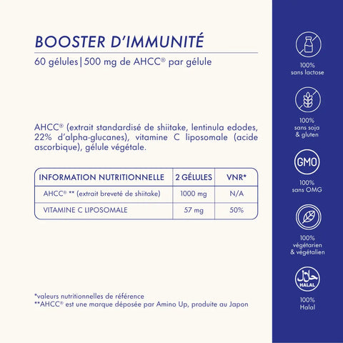 AHCC® IMMUNITY BOOSTER & LIPOSOMAL VITAMINE C