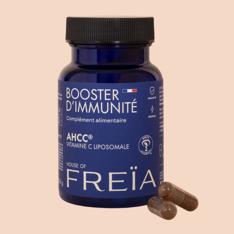 BOOSTER D'IMMUNITÉ AHCC® & VITAMINE C LIPOSOMALE